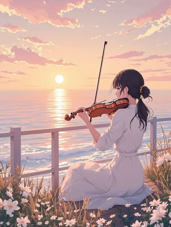 夏日旋律 韩国漫画 封面