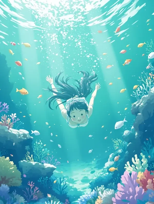 海之少女 韩国漫画 封面