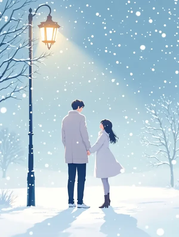雪夜物语 韩国漫画 封面